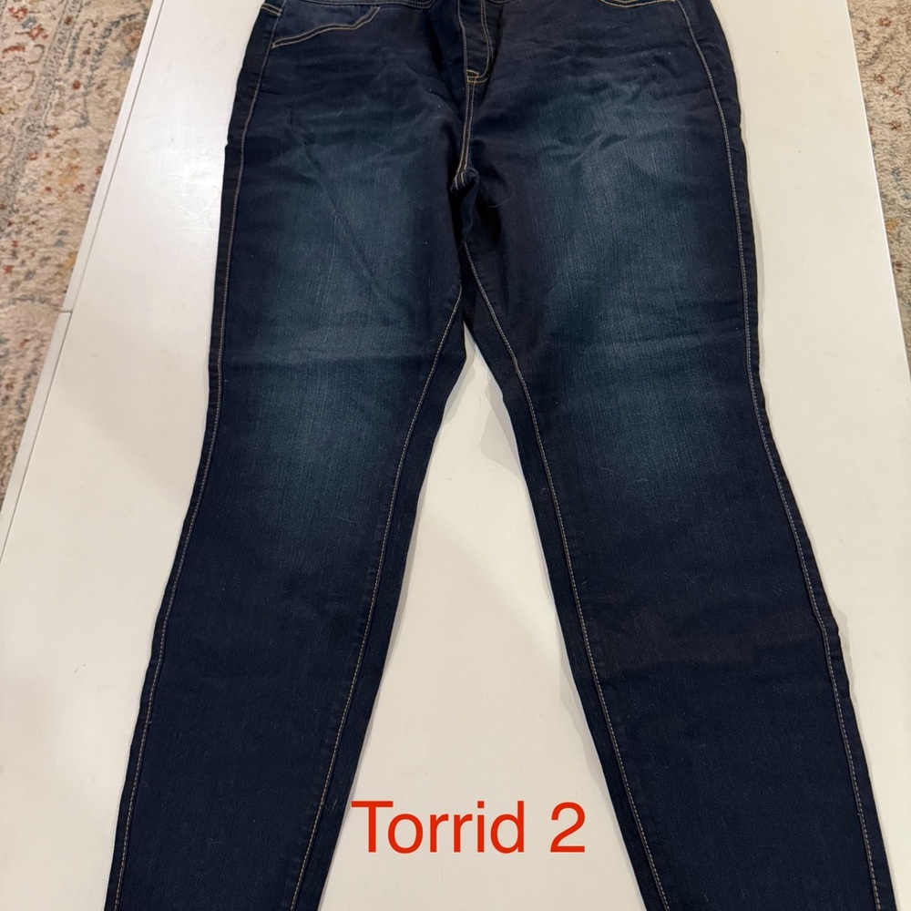 Torrid Women's Deep Indigo Skinny Jeans